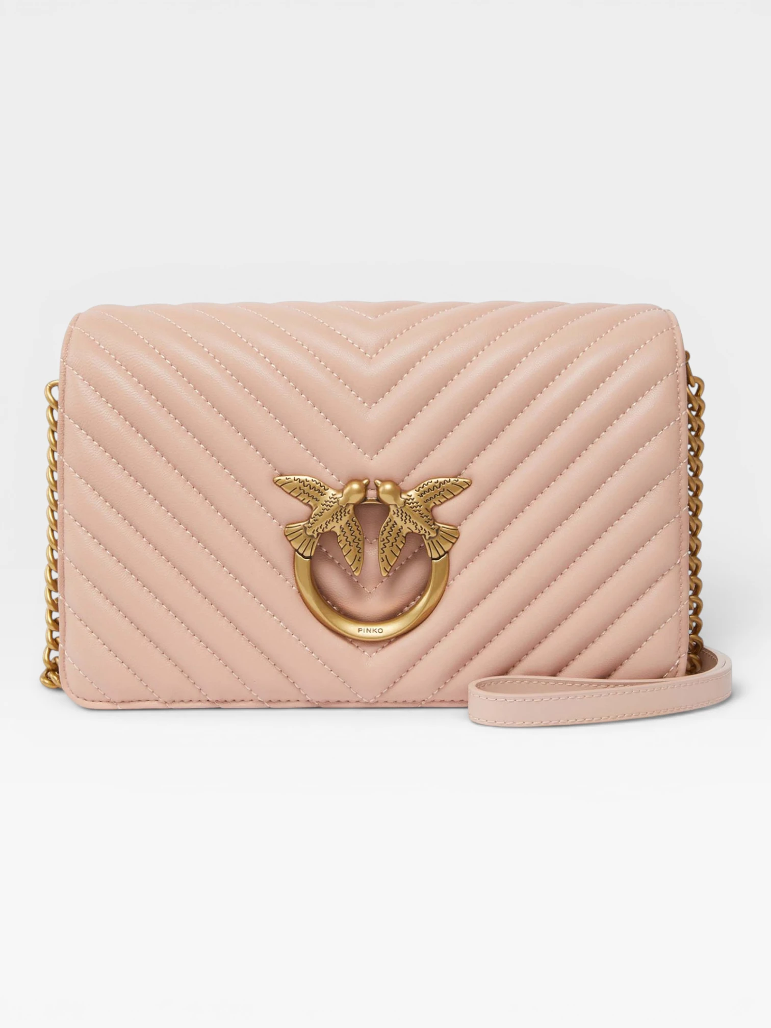 Pinko Love Bag — chevron